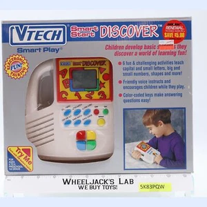 Jeu éducatif portable Smart Start Discover #80-2202 VTech 1994 NEUF SCELLÉ - Photo 1 sur 4