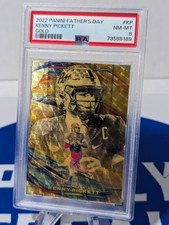 2022 Panini Father's Day Father's Day Kenny Pickett RC Gold PSA 8 Pop 1 SSP