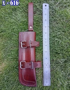 Custom Leather Sheath Fixed blade Protection & accessibilty Holster Universal - Picture 1 of 3