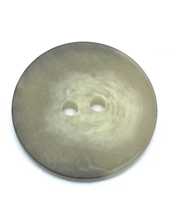 21mm Pale Grey Marbled Matte Round 2 Hole Buttons Flat X 5 Pcs - Picture 1 of 8