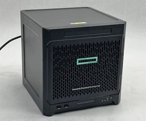 HPE ProLiant MicroServer Gen10 AMD Opteron X3216 1.6GHz CPU 8GB RAM *No HDD* - Picture 1 of 8