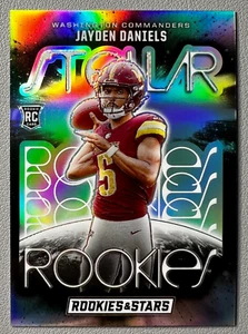 Jayden Daniels 2024 Panini Rookies And Stars Football Stelar Rookies RC #SR-JDS - Bild 1 von 6