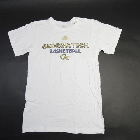 Georgia Tech Yellow Jackets adidas Short Sleeve Shirt Men's White New Cover