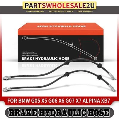 2x Front/Rear Brake Hydraulic Hose for BMW X5 2019-2021 X6 2020-2021 Alpina XB7	 - Image 1 of 4