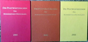 JAHRBUCHER (Anuarios) - Tres (3) 'Libros' con montajes pero SIN ESTAMPILLAS - 2001-2003 - Imagen 1 de 7