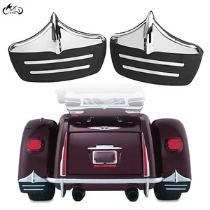 Chrome Rear Mud Flap Fender Guard For Harley Tri Glide Street Glide Trike FLHXXX - Picture 1 of 21