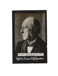1901 Ogden's Guinea Gold Cigarettes, W. E. H. Lecky, MP, Dublin University, EX!