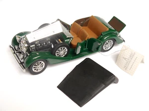 1938 Alvis 4,3 L Ltr Litre MIT Unterlagen, Franklin Mint in 1:24 - Bild 1 von 11
