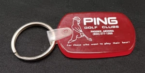 Ping Golf Key Chain ''For Those Who Want To Play Their Best" Red - Picture 1 of 4