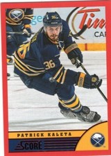 Patrick Kaleta 2013-14 Score Red Border Buffalo Sabres