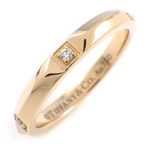 Tiffany & Co. Ring True Band 67134176 Stacking Wedding Diamond 750RG US4.75 - Picture 1 of 6