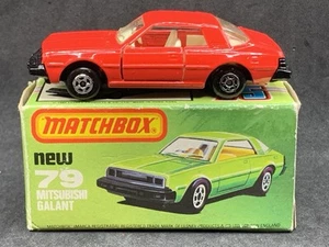 Matchbox SUPERFAST MB79: MITSUBISHI Galant MINT (JAPAN MODEL X AUSTRALIAN BOX) - Picture 1 of 7