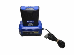 Kobalt 40V Max Model KRC 40-06 Lithium Ion Max Battery Charger & 40V Battery - Picture 1 of 6