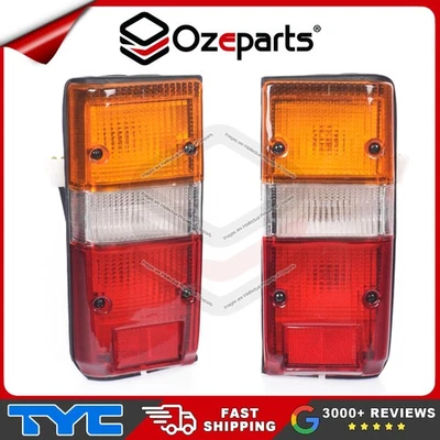 Set Pair LH+RH Tail Light Rear Lamp For Toyota Landcruiser 60 Series 1980~1990 - Image 1 of 4