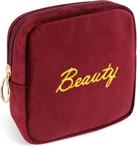 Flannel Sanitary Napkin Storage Bags Period Kit Menstrual Cup Pouch Portable Zip - Picture 1 of 1