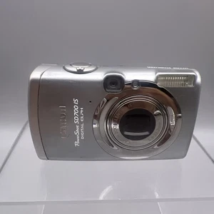 Cámara digital Canon PowerShot ELPH SD700 IS 6,0 mega píxeles para reparación de piezas solo I09 - Imagen 1 de 8