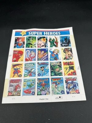 Hoja de estampillas 41c 2006 USPS Marvel Comics Super Heroes capítulo 2 (20) Foto 1 de 4