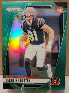 Panini Prizm 2024 - #350 Jermaine Burton (RC) - Green Prizm - Bengals - Casi nuevo - Imagen 1 de 2