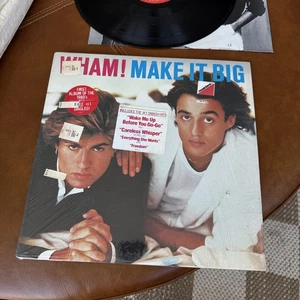Make It Big Wham! 1984 Vinyl Album OG COLUMBIA FC-39595 Hype Stickers LP EX - Picture 1 of 5