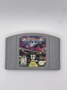 NFL Blitz 64 (Nintendo 64, 1997) Authentic N64 Cartridge Only - Picture 1 of 4