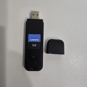 LINKSYS Wireless-N USB Network Adaptor with Dual-Band - Model WUSB600N - Photo 1/5