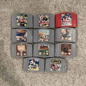 N64 Spiel Cartridge Lot 11 alle original getestet funktioniert - Bild 1 von 1