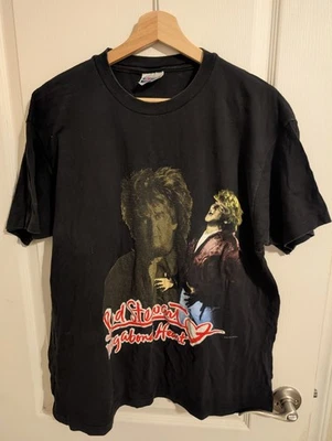 Camiseta Rock Vintage 1991 Thrashed Rod Stewart Vagabond Heart Tour  Foto 1 de 4