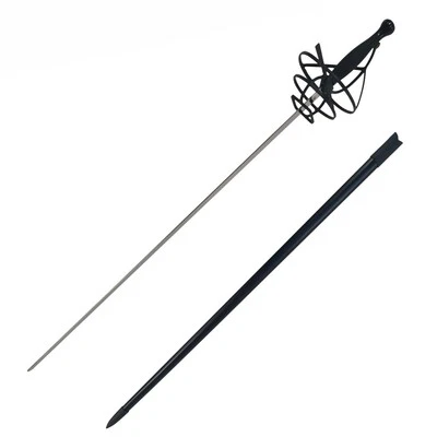 Snake Eye Black Rapier Sword - image 1 of 4