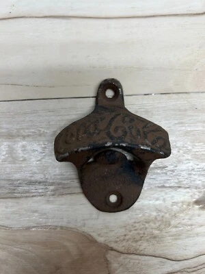 Vintage Look Replica Cast Iron Coca Cola Wall Mount Bottle Opener NOS - Image 1 of 4