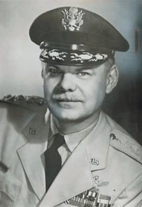 Lt. Gen. Leon W. Johnson, WWII Ploesti Raid Hero - Medal of Honor winner - Picture 1 of 2