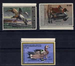 USA - STATI UNITI - 1984 - Migratory bird hunting and conservation stamp MNH** - Foto 1 di 1