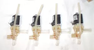 4-A.U.K. MULLER DUSSELDORF SOLENOID 24vdc COFFEE MACHINE WATER VALVES - Picture 1 of 4