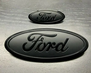 Premium Explorer Black & Flat Emblem set 2020, 2021, 2022, 2023 - Picture 1 of 6