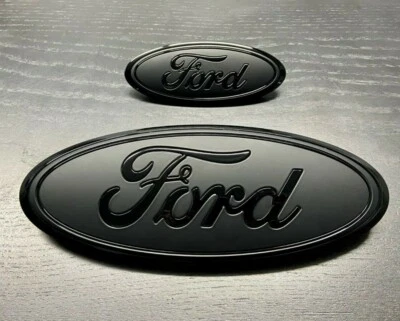 Premium Explorer Black & Flat Emblem set 2020, 2021, 2022, 2023 - Image 1 of 4