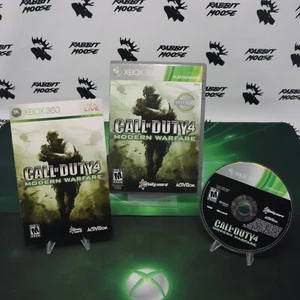 Call of Duty 4 : Modern Warfare (Xbox 360, 2007) CIB Platinum Hits - Picture 1 of 17