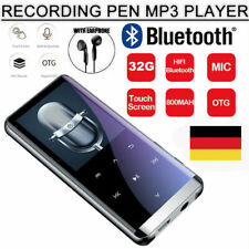 32GB MP3 Player Bluetooth HiFi Bass Musik Spieler 1,8'' LCD Display FM Radio DHL