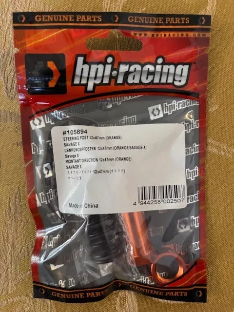 HPI Steering Post Orange Savage X Hpi105894