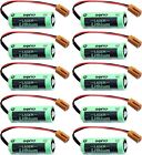 New Listing10x Sanyo Cr17450Se-R 3V Plc Battery For Fanuc A98L-0031-0012 with Resistance