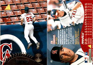 Jim Edmonds 1995 Pinnacle Baseball Card 65  California Angels