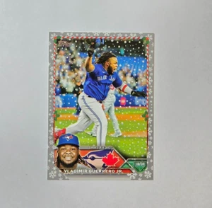 (ITEM 830) VLADIMIR GUERERRO JR. - 2023 TOPPS HOLIDAY METALLIC #H92 - Picture 1 of 2