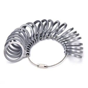 Plastic Finger Ring Sizer Tool Jewelry Measure Gauge Equipment US Size 3-13 S-vm - Picture 1 of 7