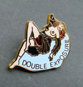 INSIGNIA PIN SOLAPA ARTE NARIZ FUERZA AÉREA USAF DOBLE EXPOSICIÓN 1,4 PULGADAS - Imagen 1 de 1