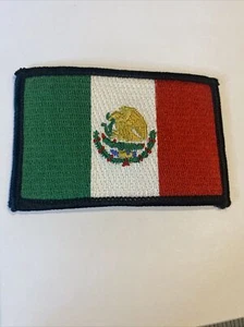 Aufnäher mit mexikanischer Nationalflagge. Unbenutzt. - Bild 1 von 3