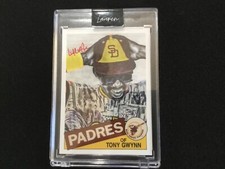 Topps Project 70 Lauren Taylor Ultra Rare! Red Auto 10/20! Tony Gwynn Card # 253