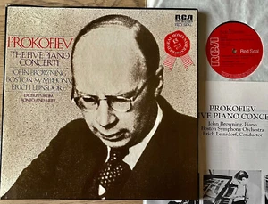 RCA SER 5622/23/24 PROKOFIEV DIE 5 KLAVIERKONCS 3-LP BRAUNUNG (1972) EX ENGLAND - Bild 1 von 5