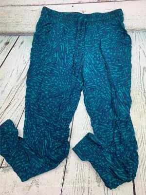 Pantalones de salón Mossimo Jogger con cordón verde negro XS Foto 1 de 2