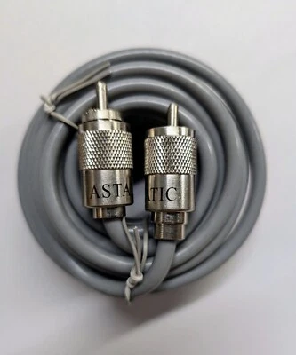 Astatic 18 foot RG8X mini8 CB Radio Antenna Coaxial Cable Soldered PLs 18ft Bulk - Image 1 of 4