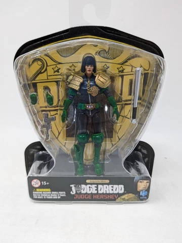 Hiya Toys Judge Dredd JUDGE HERSHEY Figure - Exquisite Minis Cover