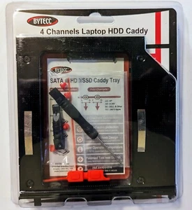 BYTECC 4 Channels Laptop HDD Caddy - Picture 1 of 2