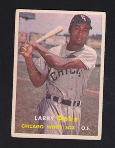 1957 Topps Set-Break # 85 Larry Doby VG-VGEX *AJMCARDS*